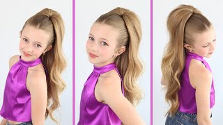 Simple Half Up Half Down Hairstyle Tutorial 2023 