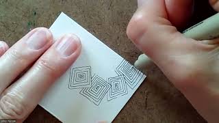 Zentangle (R) Explore with Esther Piszczek, CZT: Ambler, Zentangle HQ