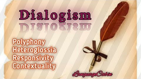 Dialogism by Mikhail Bakhtin #literature #philosophy #criticism #dialogism