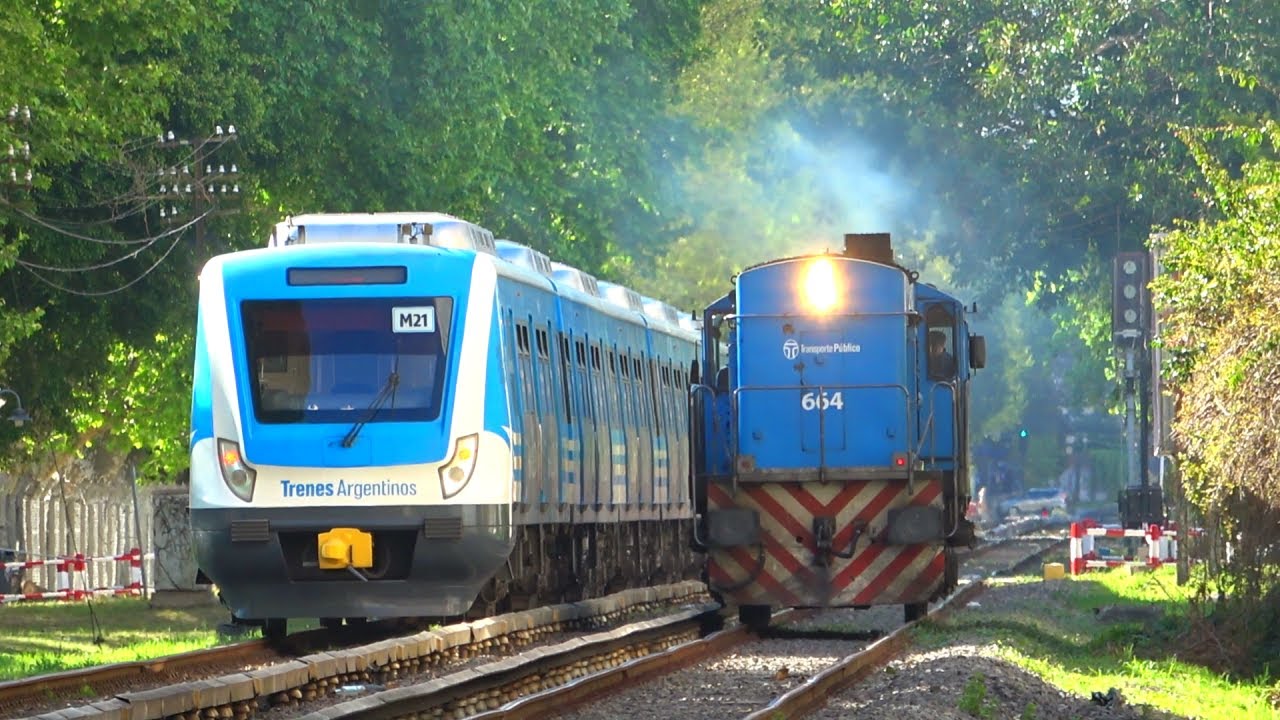 Tracción Diesel Eléctrica 🚂 por Ramal a Tigre! 🚉 Ago-Oct 2022