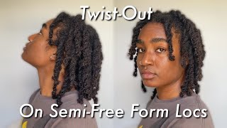 *DETAILED* Rope Twists and Twistout on Semi Free-Form Locs | Installation and Takedown