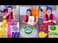 Pokemon cake vs minecraft cake ice cream challenge funny by ethan funny family
