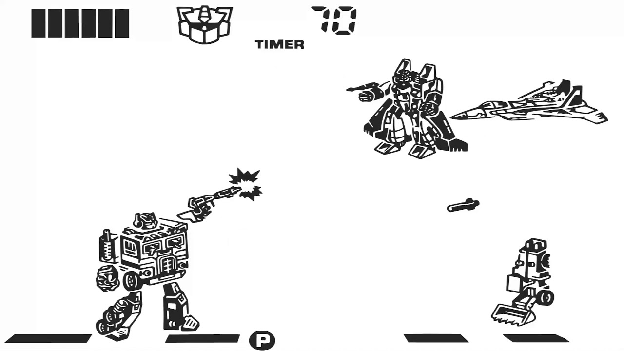 TRANSFORMERS GENERATION 2 MAME MESS GAME & WATCH LIKE LCD HANDHELD NO ...