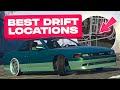 These Are the NINE Best DRIFTING Spots in GTA Online! 🚗💨