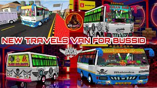 New Mahindra travels van for bus stimulator Indonesia by Team KBMM skin for van  MJSB GAMING|BUSSID| screenshot 3