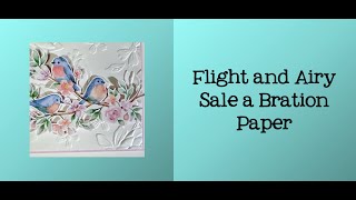Flight & Airy Sale a Bration Paper