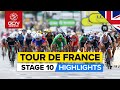 Tour de France 2021 Stage 10 Highlights | Another Big Win In The Fight For Green