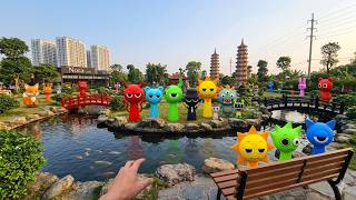 Hidden Sprunki Spotted Around a Beautiful Condo Fish Pond & Special Walkway – POV Hunt!