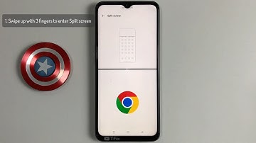 4 Ways to split the phone screen on OPPO A57 Android 12