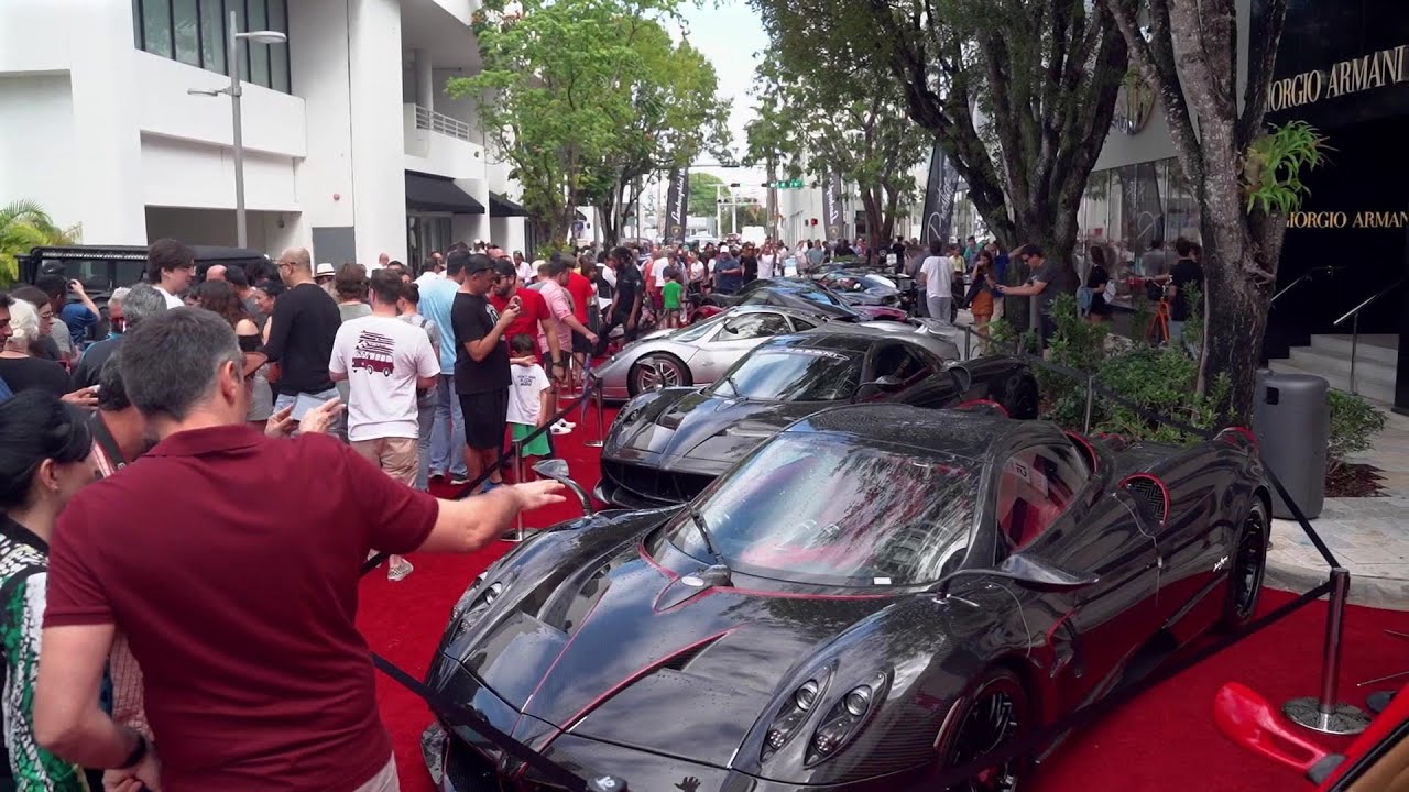 Miami Concours 2020 in Miami Design District
