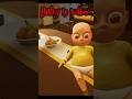 BaBy in Yellow new horror game play video!🤯Baby in yellow!  horror game!#ytshorts #youtubeshorts
