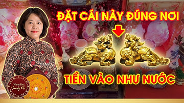 Đặt linh vật phong thủy gì để giàu sang phú quý, tài lộc ùn ùn kéo đến | PHONG THỦY SONG HÀ OFFICIAL