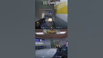 Zyw0o & ropz Duo Ticket Hold on Overpass! #Shorts