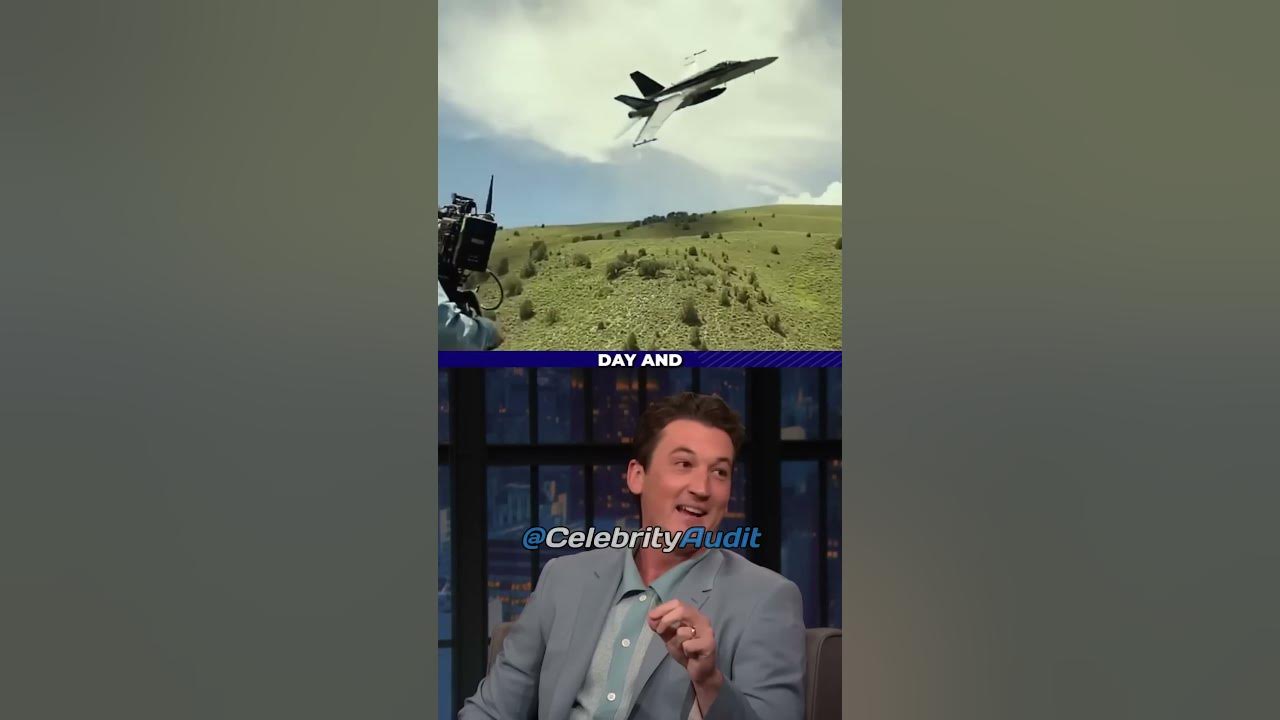 Miles Teller Has Jet Fuel In His Blood Top Gun Maverick YouTube