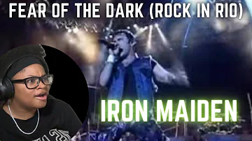 Iron Maiden- Fear of the Dark (Live Rock in Rio) Reaction! #ironmaiden #fearofthedark #music