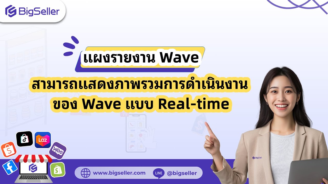 ฟังก์ชันแผงรายงาน Wave สามารถแสดงภาพรวมการดำเนินงานของ Wave แบบเรียลไทม์