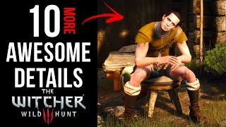 10 AWESOME Details in The Witcher 3: Wild Hunt (Part 3) @oKnightzo