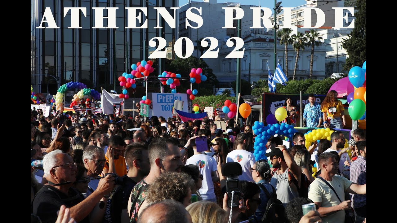 Athens Pride Parade 2022 Athens, Greece Walking Tour YouTube