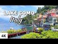 A Day on LAKE COMO, Italy - Varenna & Menaggio ( 4K )