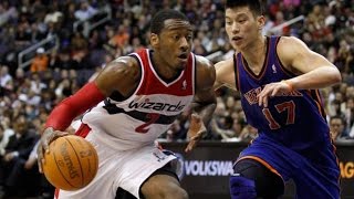 Jeremy Lin vs John Wall Full Highlights 2012.02.08 Knicks at Wizards - Linsanity vs Wall