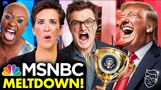 MSNBC Minute-By-Minute Meltdown On Election Night 2024 | Trump’s Revenge🧂