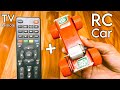 How to make tv remote control car  tv remote control car kaise banaye