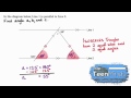 Interior Angles of an Isosceles Triangle | Problem Solving to Find Missing Angles