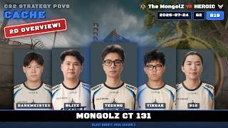 MongolZ CT 131 - Cache G2R19 | The MongolZ | BLAST Bounty 2026 Season 2 | CS2 POV Analysis