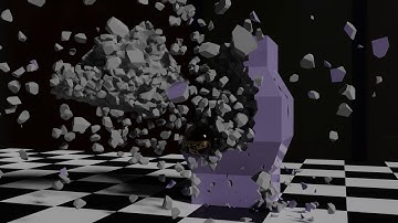 Fracture Modifier With Bullet Time - Blender 3D