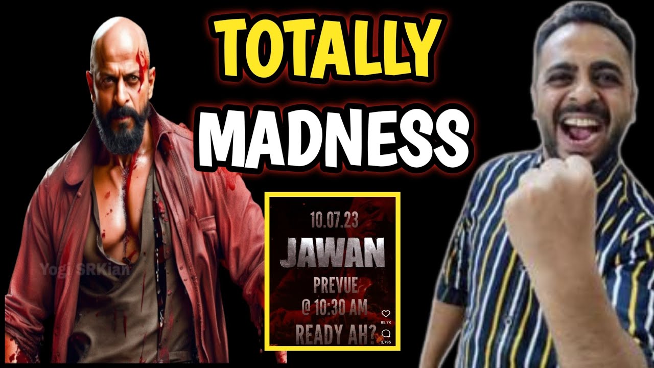 Jawan Trailer Release Date Announcement | Shahrukh khan