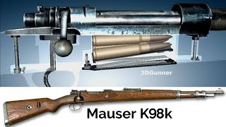 3D Animation: How a Mauser K98k Rifle Works