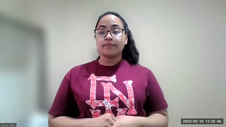 Carolyn Castro (Self-Introducti...  COM 112