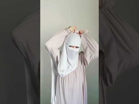 Niqab Wrap With A Scarf From Home Explore Hijabfashioninspiration Foryou Hijabtutorial Hijab