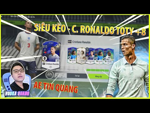 Vodka Quang | MOD Toàn liều Làm BEST kèo tại kênh với C. RONALDO TOTY 20 +8 cực khủng và cái kết?