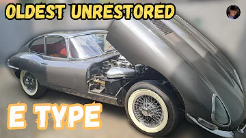 Time Capsule: Oldest Unrestored Jaguar E Type FHC Found