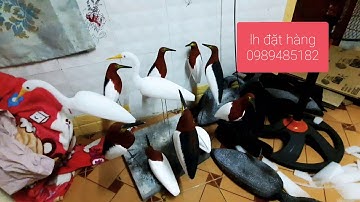 cò mồi giả  .như thật.  Ship  hàng  tận  nhà