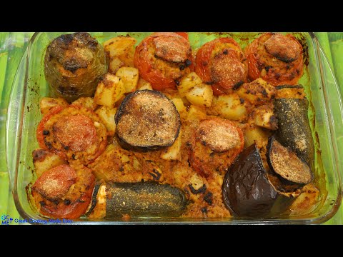 Greek Stuffed Vegetables 