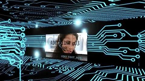 Virtual Circuit Flythrough | After Effects Template 5432238