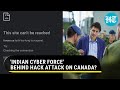 Hack attack on canadas military parliament websites indian cyber force group claims credit