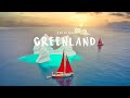 Greenland  midnight sun sailing