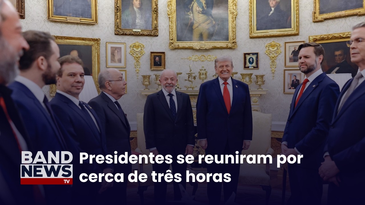 Donald Trump disse que reunião com Lula foi "muito produtiva" | BandNews TV