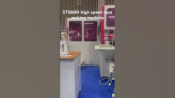 ST060H high speed case making machine, hardcover machine, book cover case maker, case maker