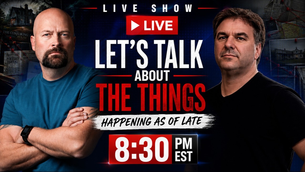 Lets talk about the things happening as of late. tonight 8:30pm Est.
