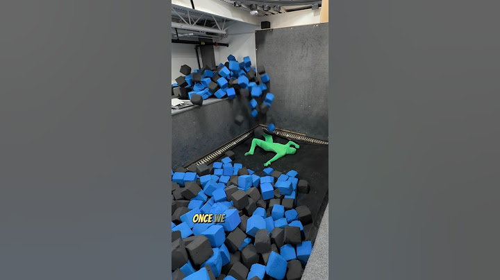 WHAT IS AT THE BOTTOM OF A FOAM PIT? 🤔