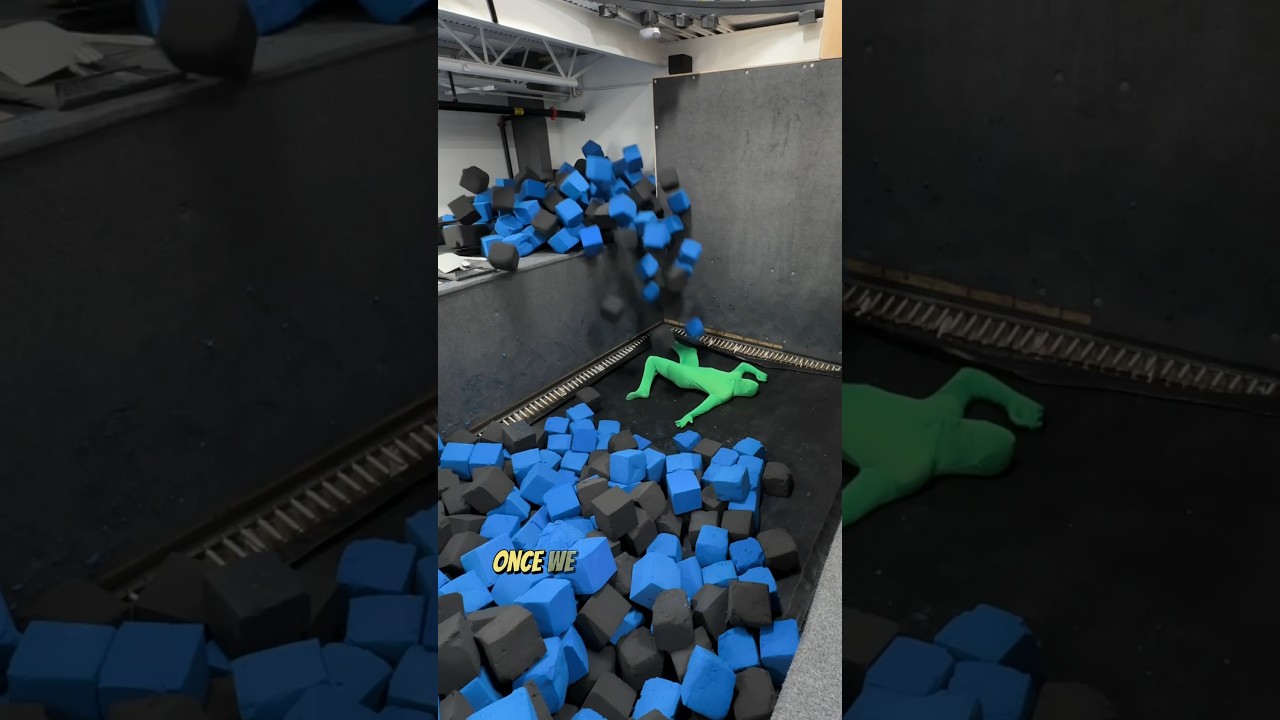 WHAT IS AT THE BOTTOM OF A FOAM PIT? 🤔