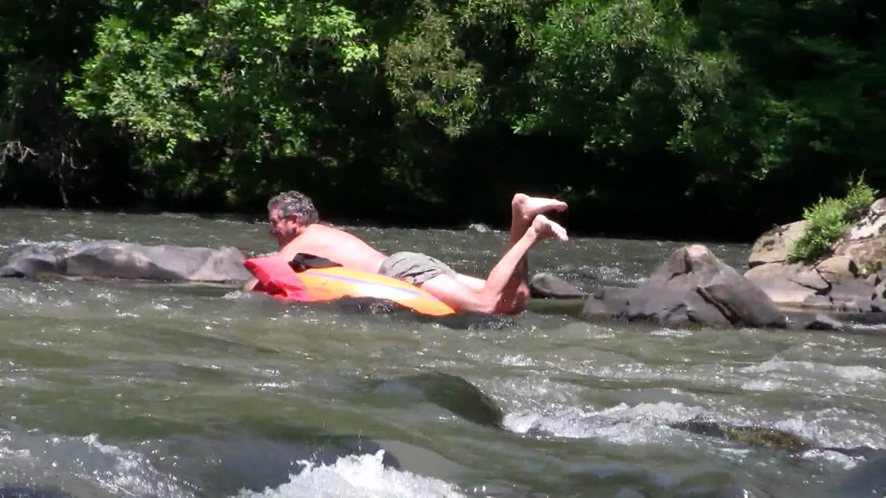 Tubing on the Coosawattee River at the Coosawattee River Resort YouTube