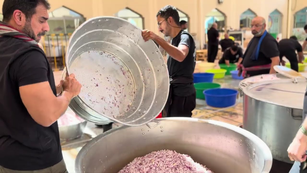 طباخ ليلة ابي الفضل العباس  في مدرسة النبراس الابتدائية - للبنات  محرم الحرام ١٤٤٧هـ