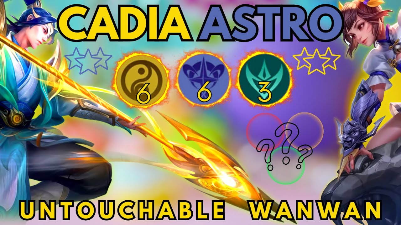 CADIA ASTRO COVER BY GUARDIAN | TITAN ZILONG UNTOUCHABLE WANWAN | MAGIC CHESS MOBILE LEGENDS