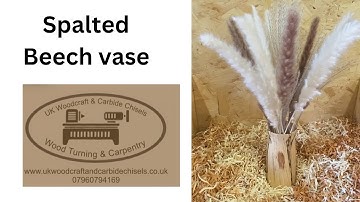 Woodturning a little vase using my Carbide Chisels