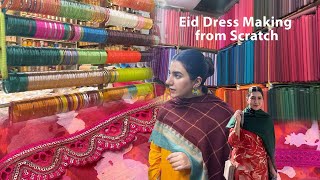 Eid Dress Recreation Series Part 3 | Ethnic & Lulusar 8K Challenge | Local Shopping